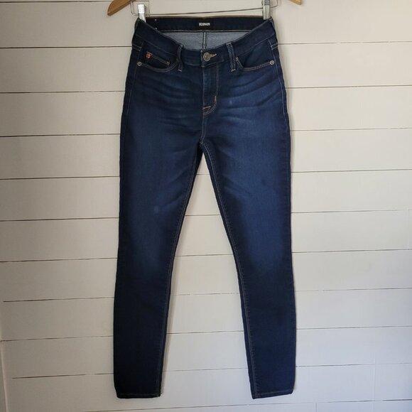 Hudson Jeans Women's sz 26 Natalie Super Skinny Mid Rise Ankle Denim Jean - Picture 1 of 8